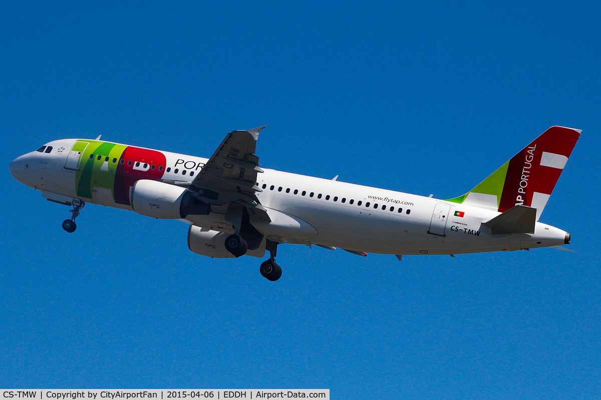 CS-TMW, 2001 Airbus A320-214 C/N 1667, TAP Portugal (TAP/TP)