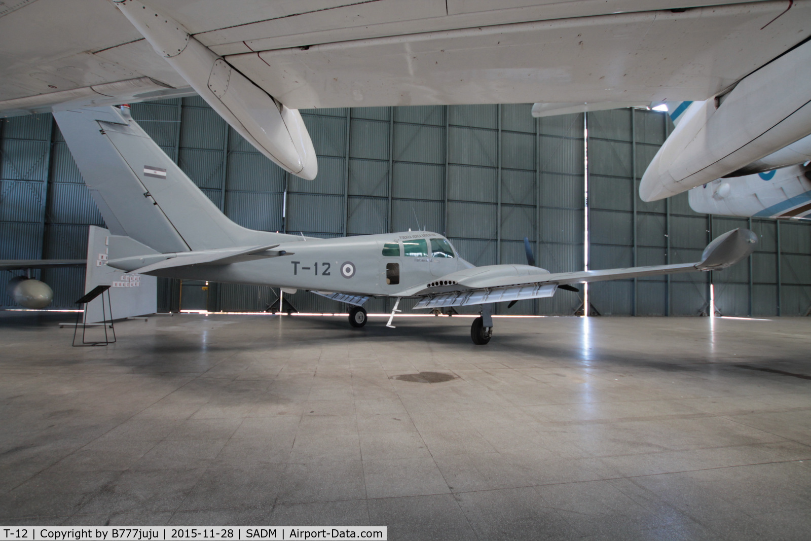 T-12, Cessna 310J C/N 310J0160, at Museo Nacional de Aeronautica