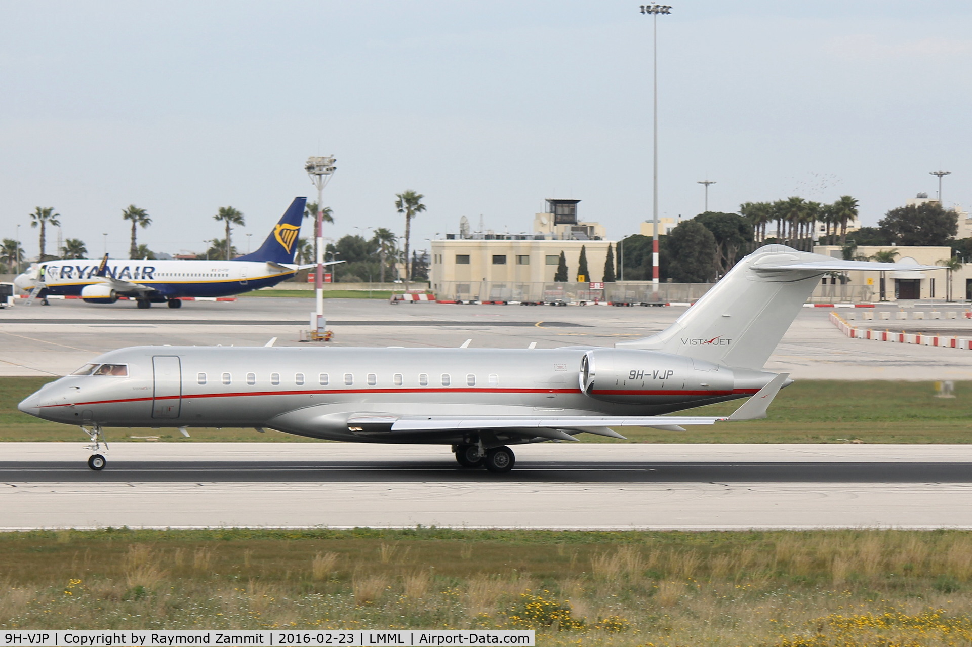 9H-VJP, 2014 Bombardier BD-700-1A10 Global 6000 C/N 9677, Bombardier BD700 Global 6000 9H-VJP VistaJet Ltd Malta