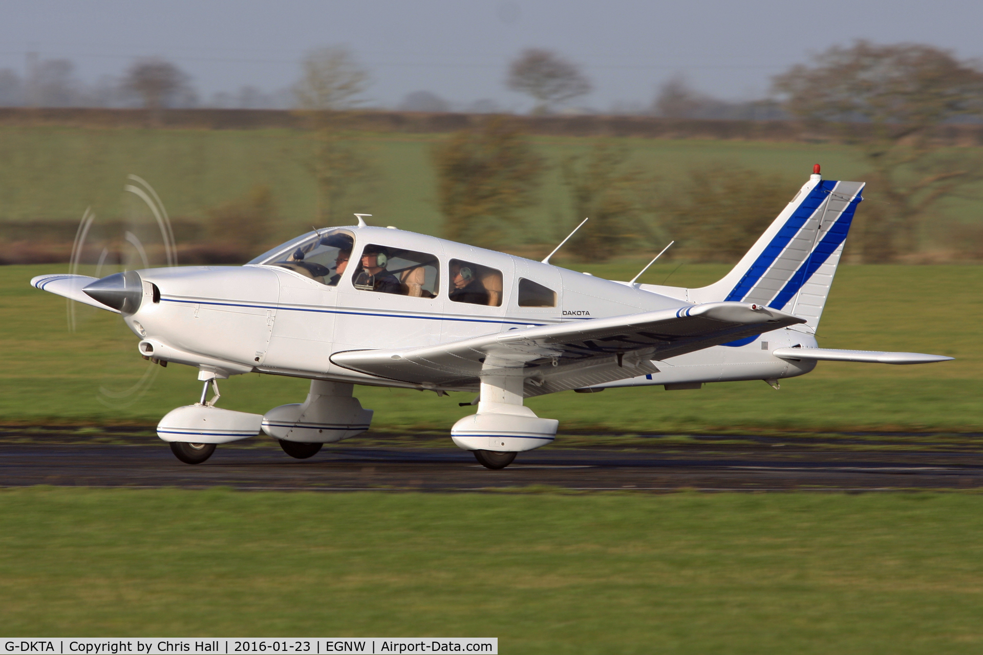 G-DKTA, 1980 Piper PA-28-236 Dakota C/N 28-8011089, at Wickenby