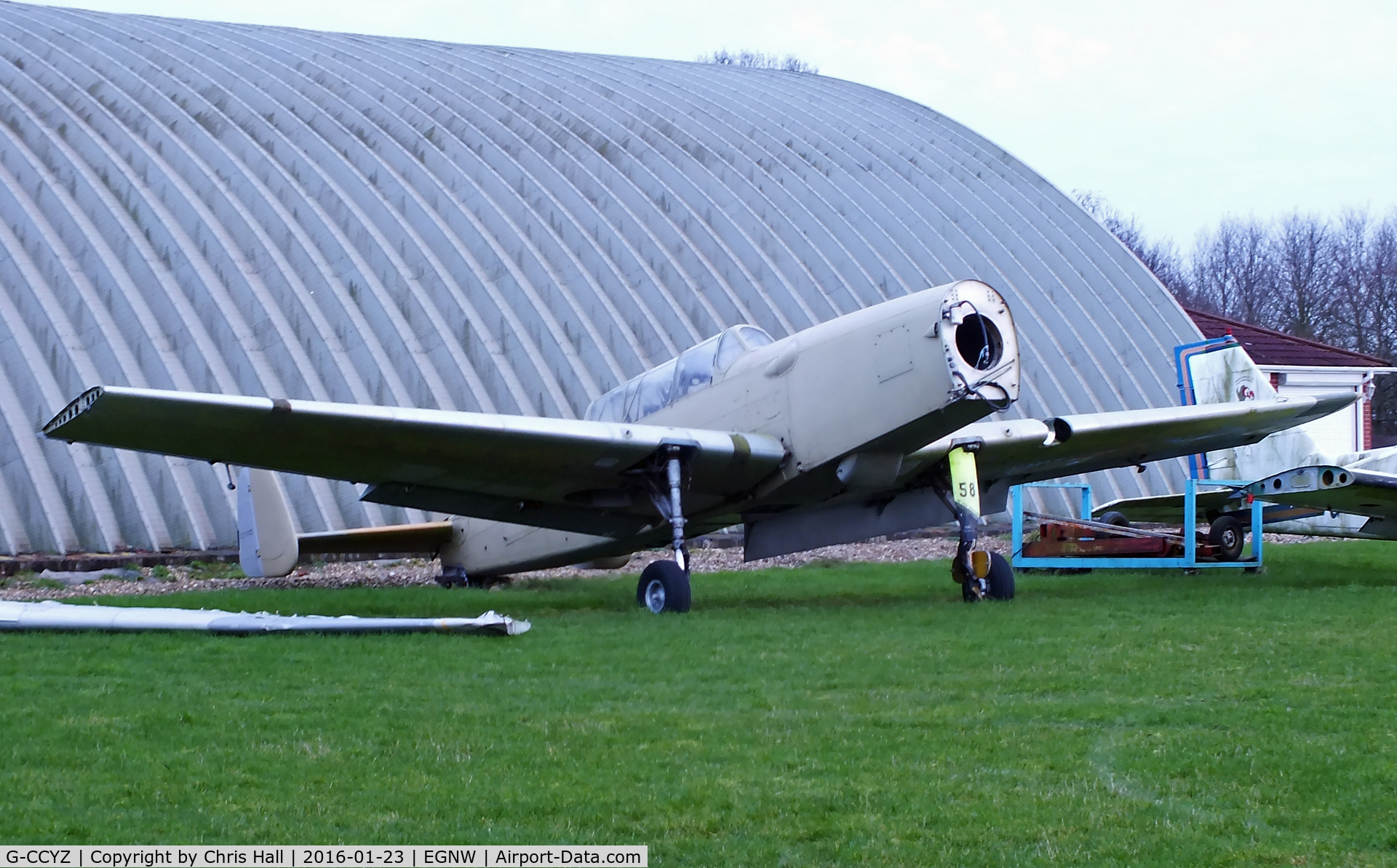 G-CCYZ, 1948 F+W C-3605 Schlepp C/N 338, at Wickenby