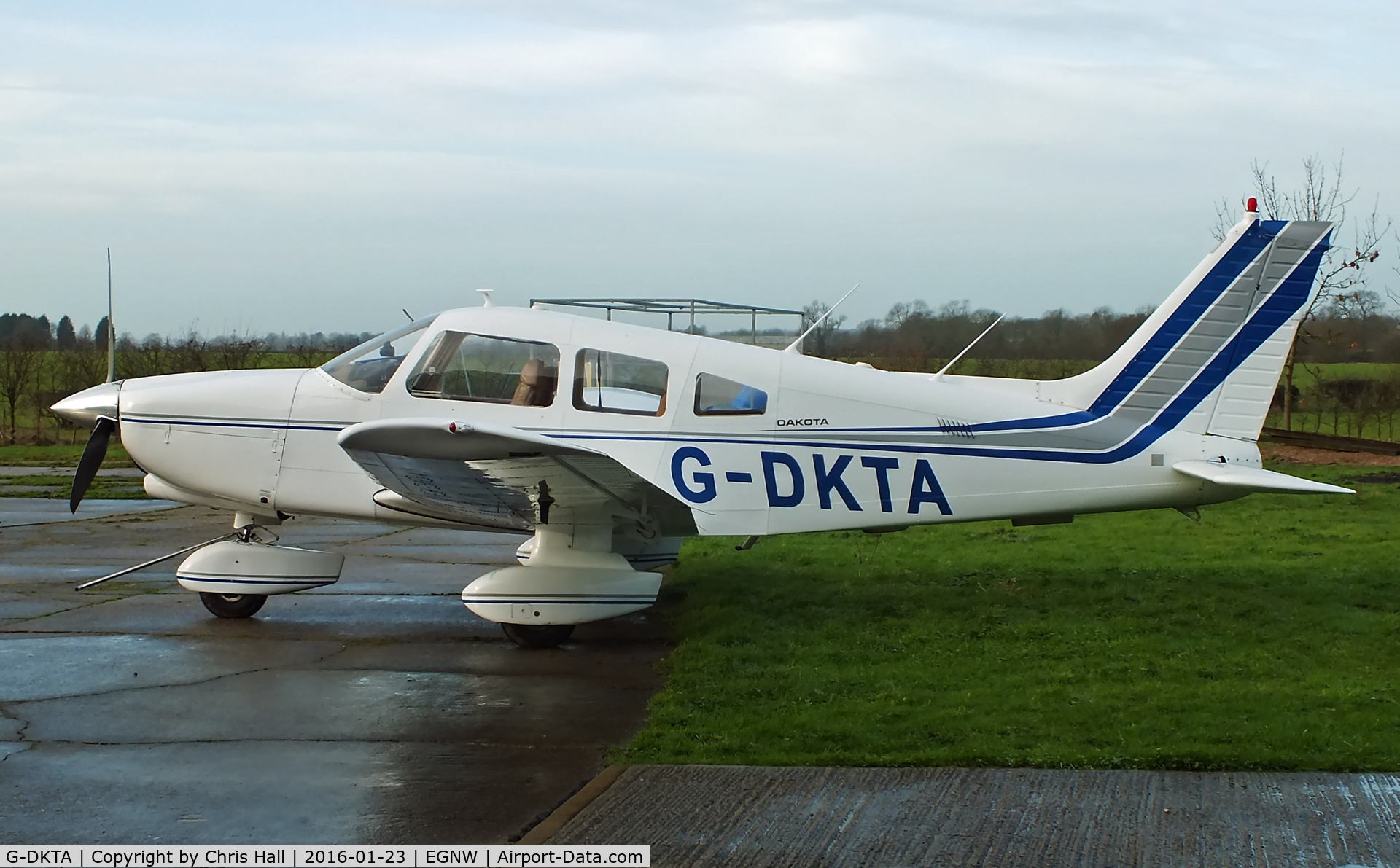 G-DKTA, 1980 Piper PA-28-236 Dakota C/N 28-8011089, at Wickenby