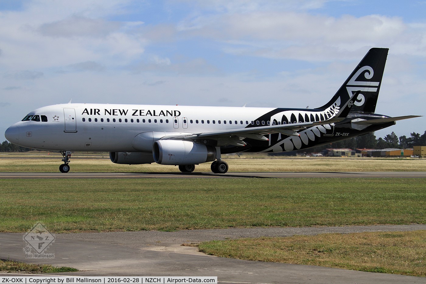 ZK-OXK, 2015 Airbus A320-232 C/N 6706, TAXI TO 02