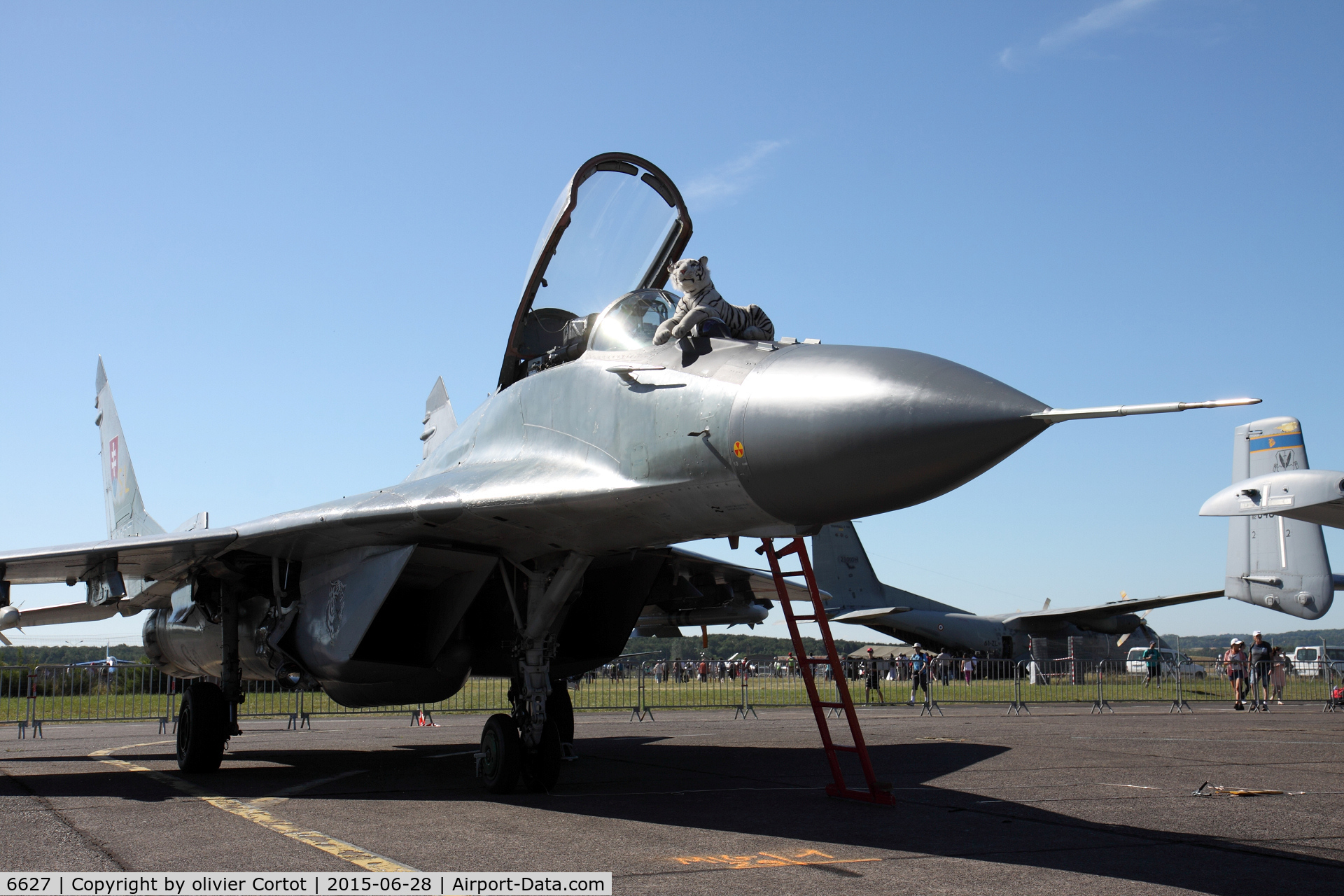6627, Mikoyan-Gurevich MiG-29AS C/N 2960536066, Tiger spirit !