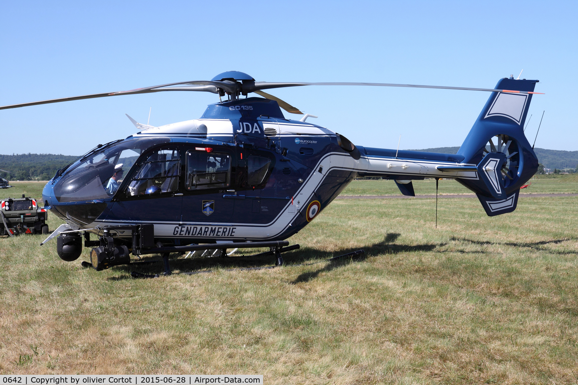 0642, 2008 Eurocopter EC-135T-2 C/N 0642, Luxeuil airshow 2015