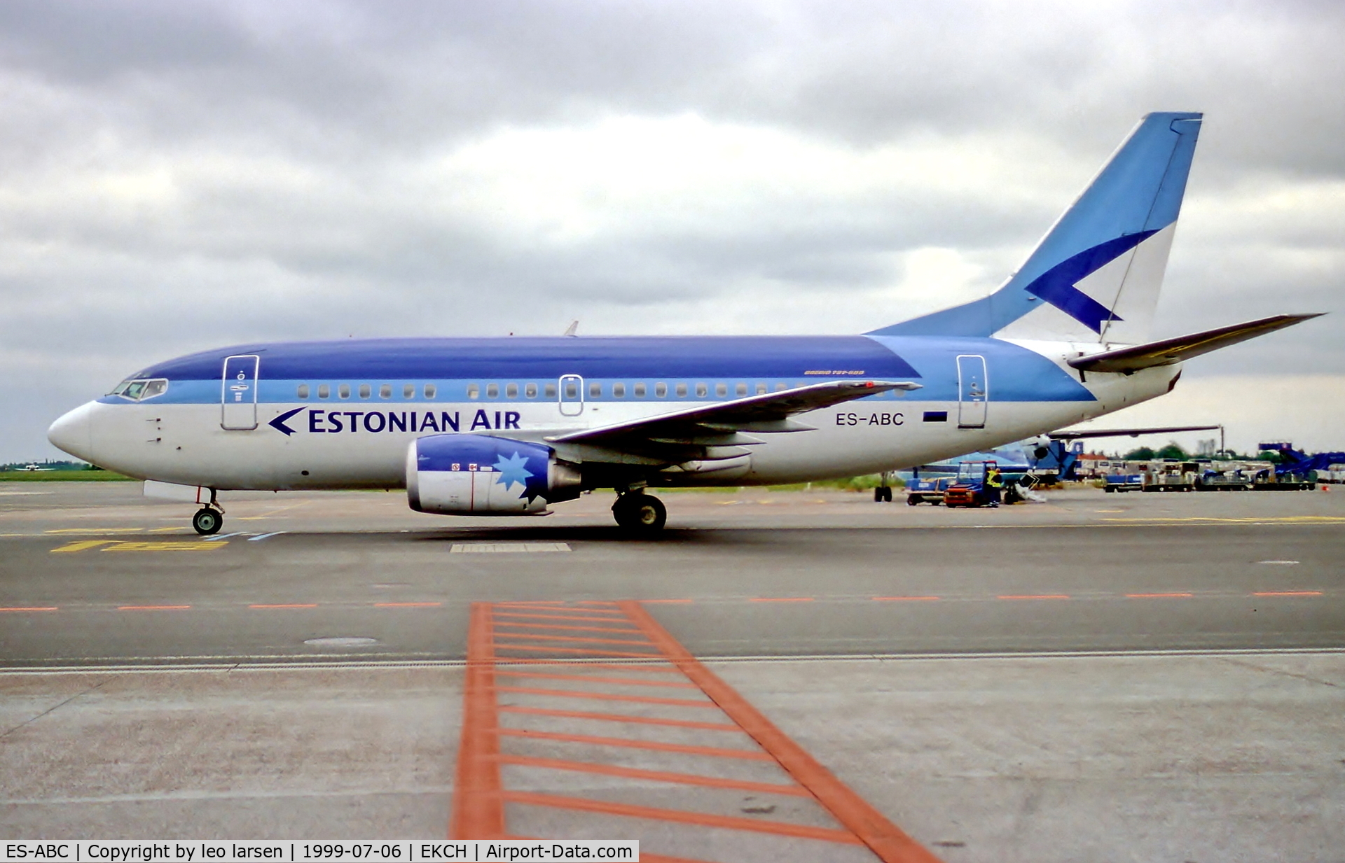 ES-ABC, 1995 Boeing 737-5Q8 C/N 26324, Copenhagen 6.7.99