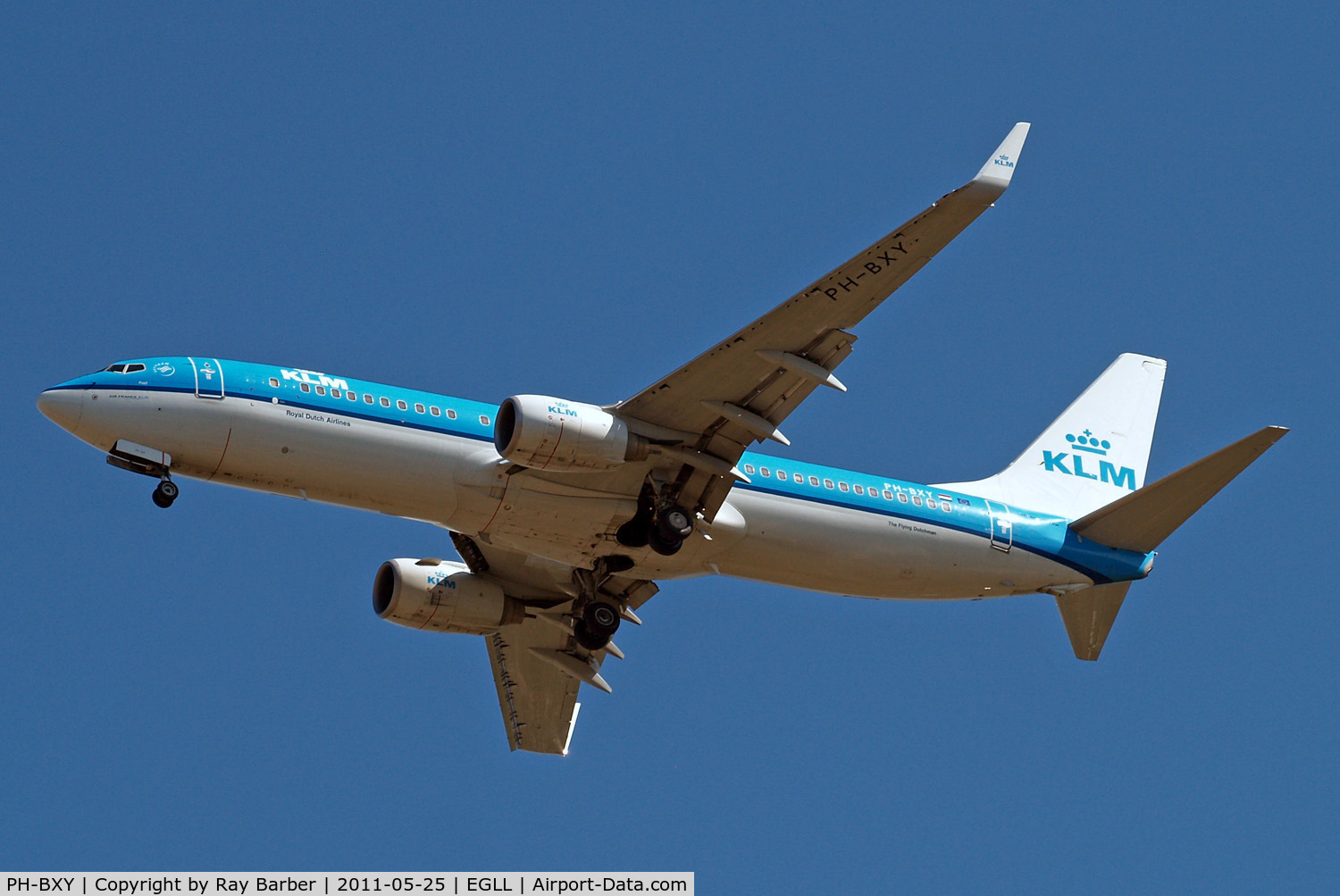PH-BXY, 2008 Boeing 737-8K2 C/N 30372, Boeing 737-8K2 [30372] (KLM-Royal Dutch Airlines) Home~G 25/05/2011. On approach 27R.