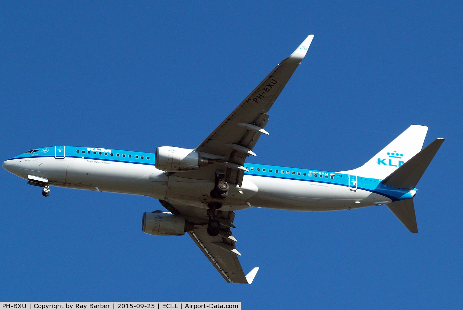 PH-BXU, 2006 Boeing 737-8BK C/N 33028, Boeing 737-8BK [33028] KLM (Royal Dutch Airlines) Home~G 25/09/2015. On approach 27R.