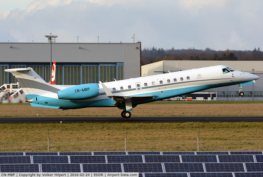 CN-MBP, 2010 Embraer EMB-135 Legacy C/N 14501117, at EDDR