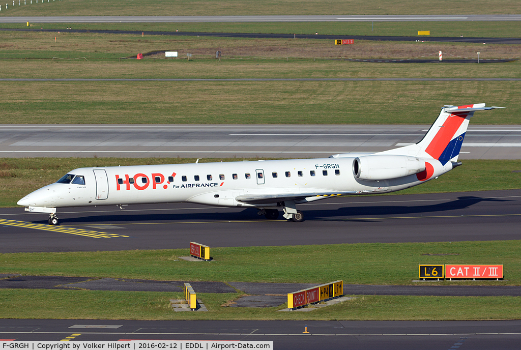 F-GRGH, 1999 Embraer EMB-145EU (ERJ-145EU) C/N 145120, at dus