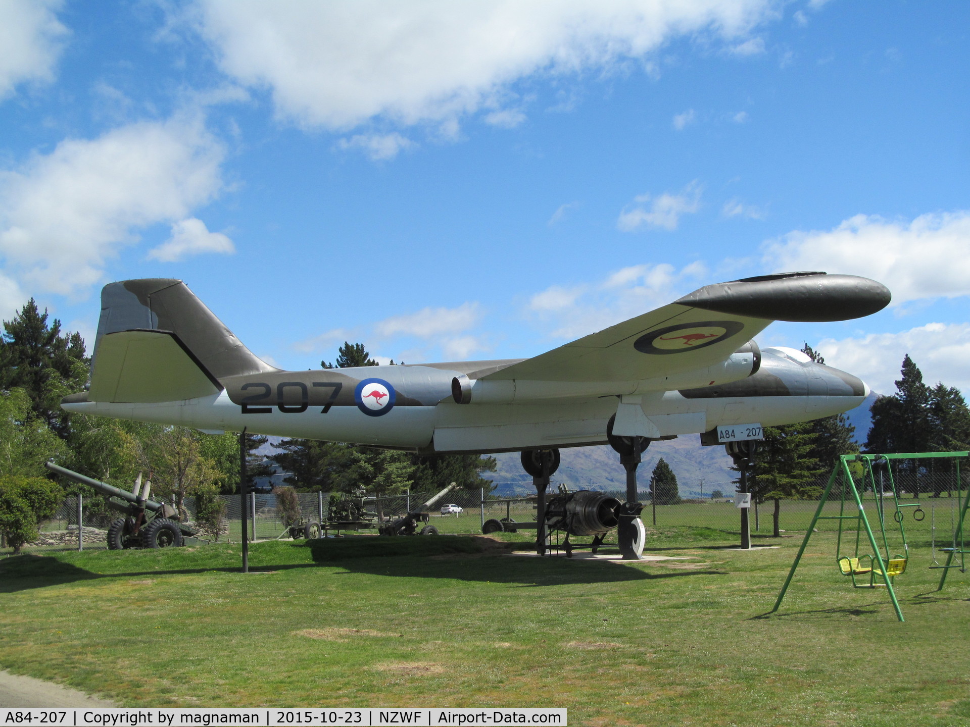 A84-207, 1954 English Electric Canberra B.20 C/N 7, At T&T museum