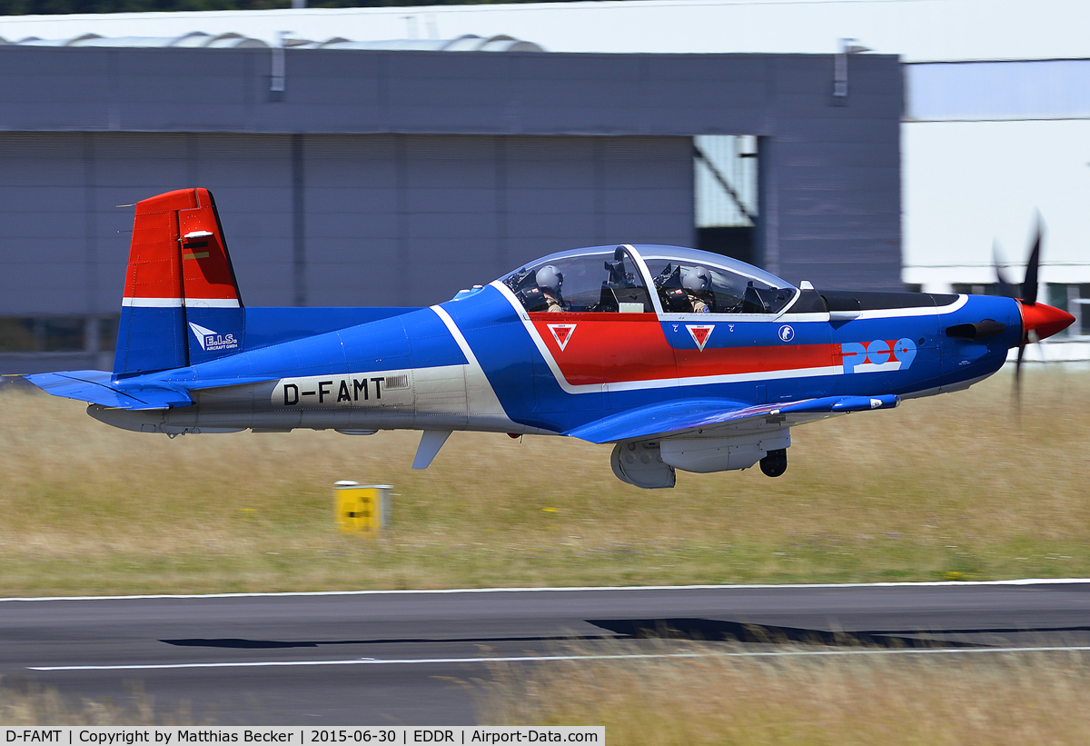 D-FAMT, Pilatus PC-9B C/N 164, D-FAMT