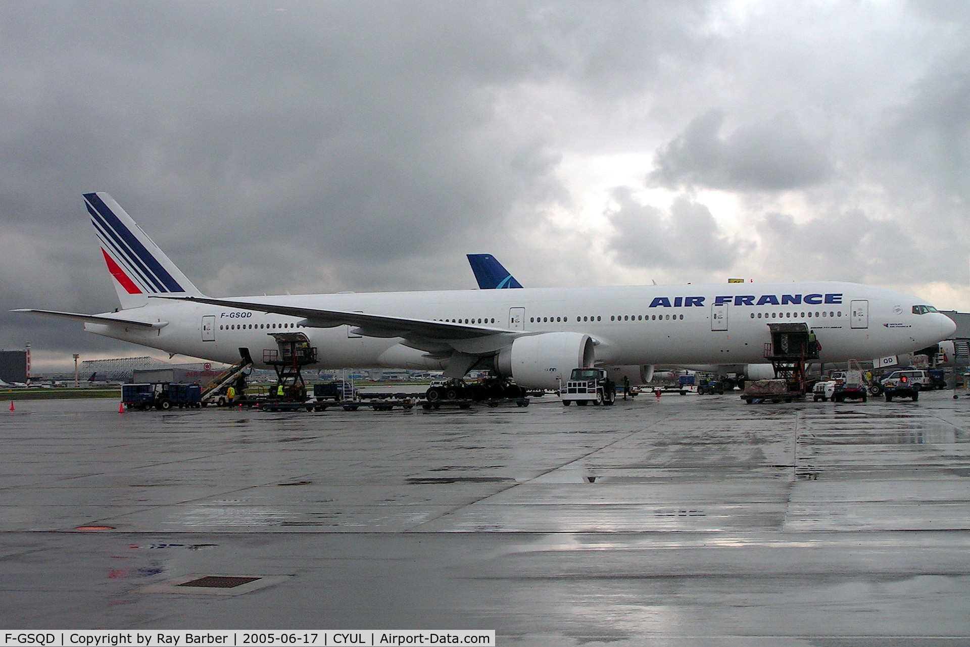 F-GSQD, 2004 Boeing 777-328/ER C/N 32726, Boeing 777-328ER [32726] (Air France) Montreal-Dorval~C 17/06/2005