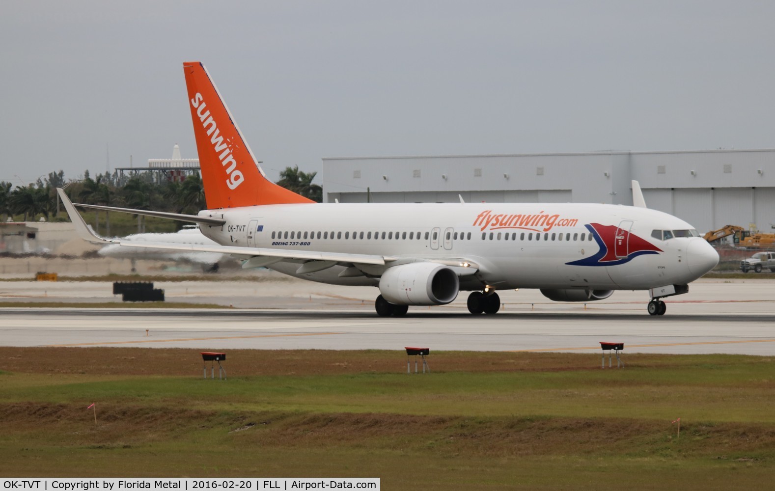 OK-TVT, 2012 Boeing 737-86N C/N 39394, Sunwing 737-800