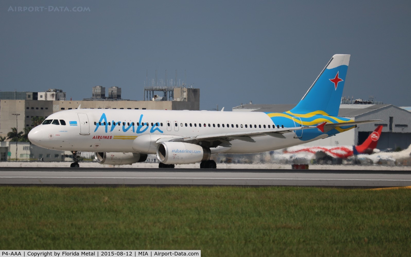 P4-AAA, 1996 Airbus A320-232 C/N 582, Aruba Airlines