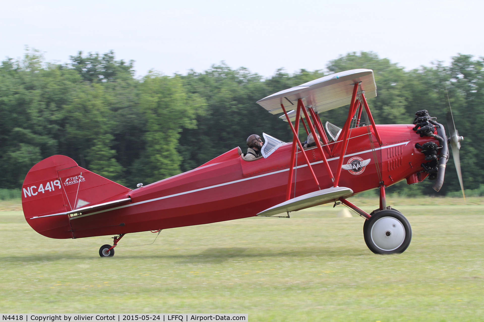 N4418, 1928 Curtiss-Wright Travel Air 4000 C/N 378, Ferte  airshow