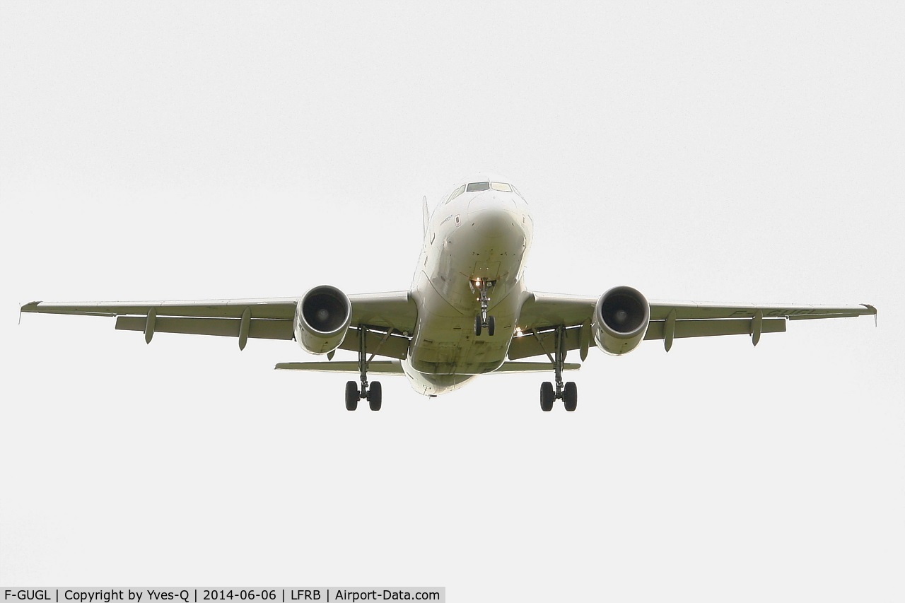 F-GUGL, 2006 Airbus A318-111 C/N 2686, Airbus A318-111, Short approach rwy 25L, Paris-Roissy Charles De Gaulle airport (LFPG-CDG)