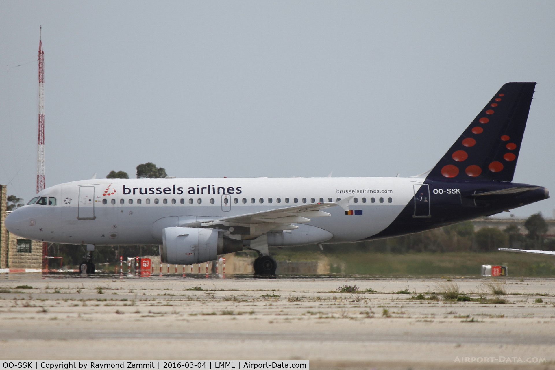 OO-SSK, 2000 Airbus A319-112 C/N 1336, A319 OO-SSK Brussels Airlines