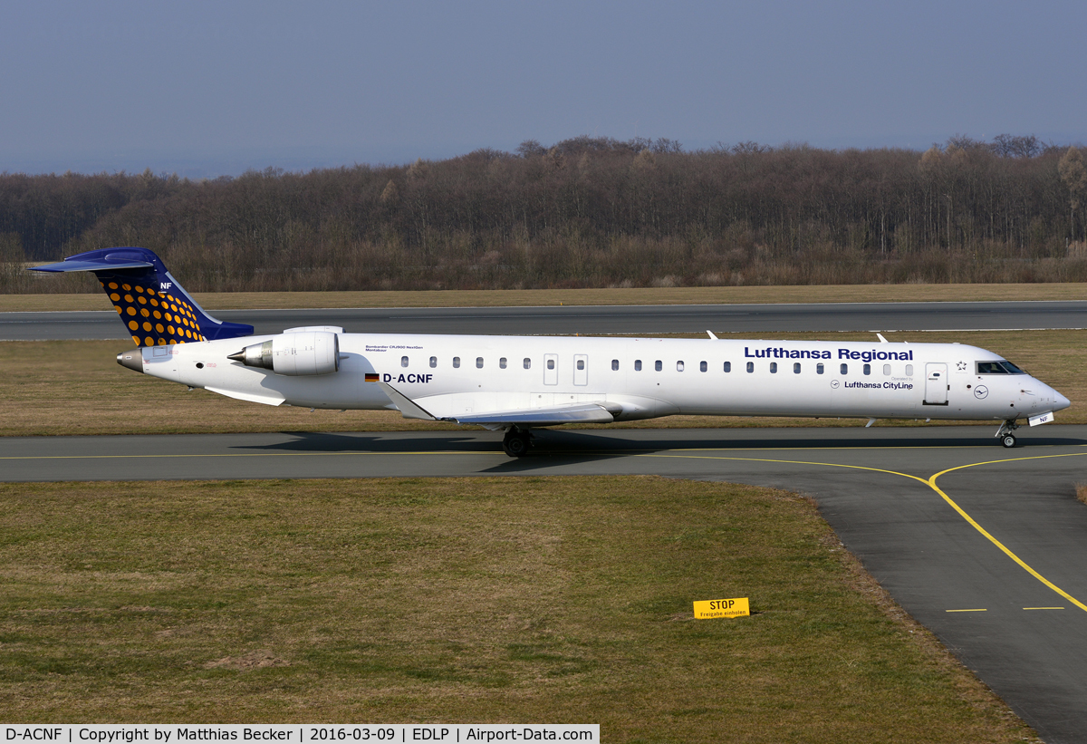 D-ACNF, 2009 Bombardier CRJ-900 (CL-600-2D24) C/N 15243, D-ACNF