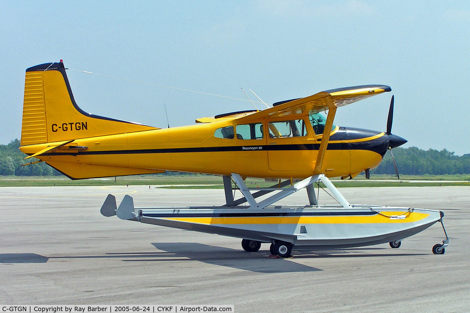 C-GTGN, 1971 Cessna A185E Skywagon 185 C/N 185-01876, Cessna A.185E Skywagon 185 [185-01876] Kitchener-Waterloo Regional~C 24/06/2005