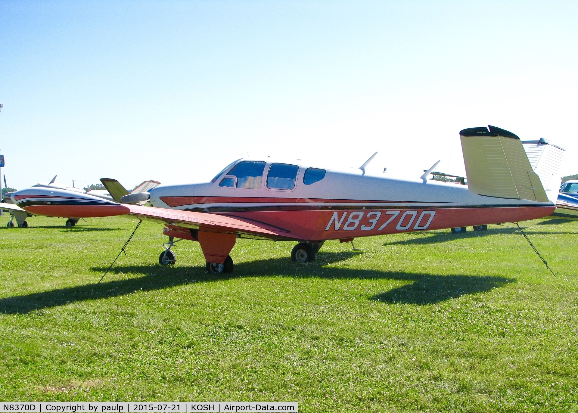 N8370D, 1958 Beech J35 Bonanza C/N D-5463, At AirVenture.