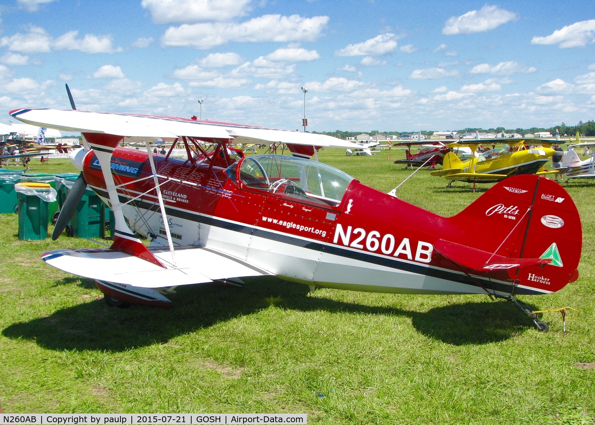 N260AB, 1989 Christen Pitts S-2B Special C/N 5175, At AirVenture.