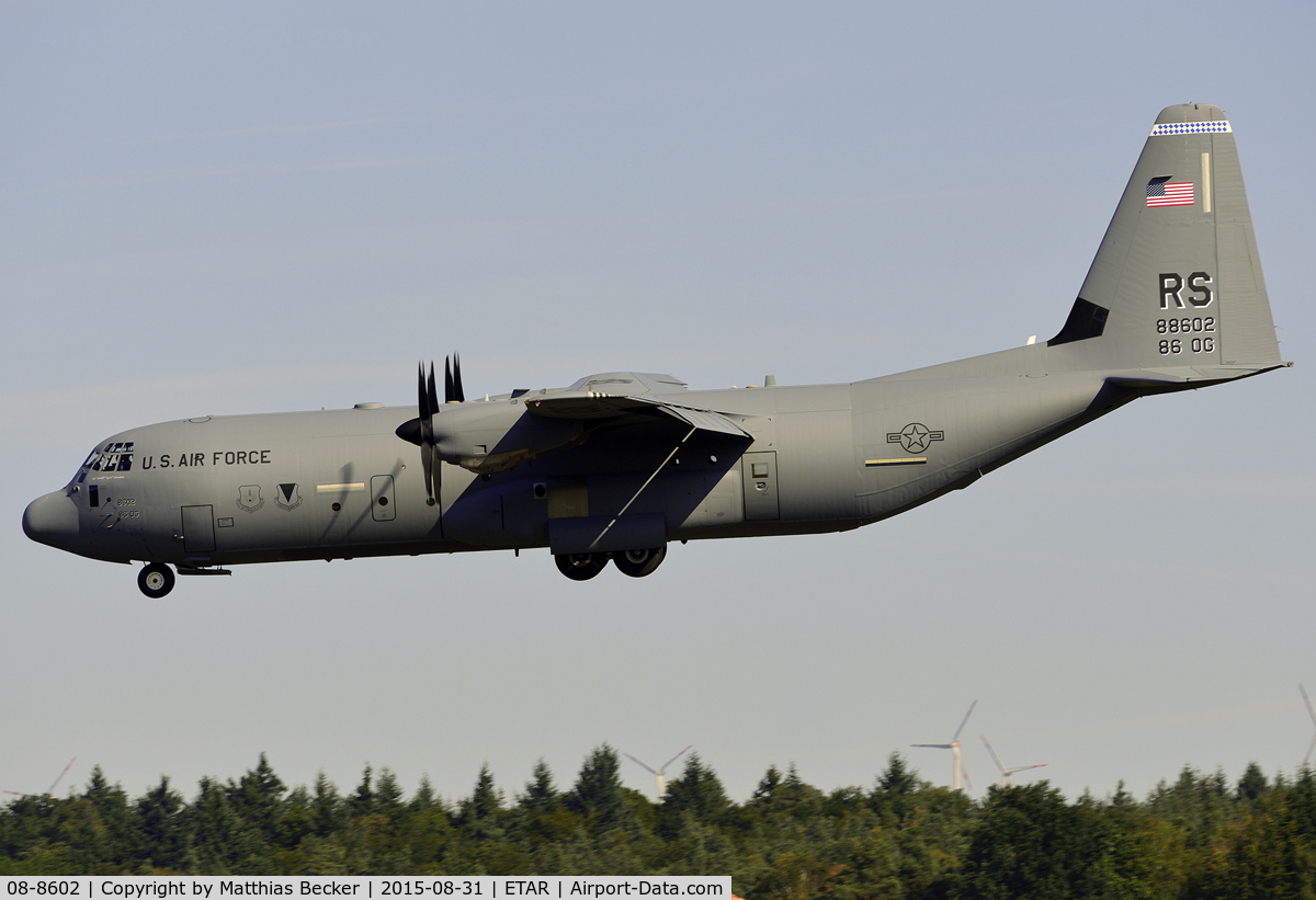 08-8602, 2008 Lockheed Martin C-130J-30 Super Hercules C/N 382-5611, 08-8602