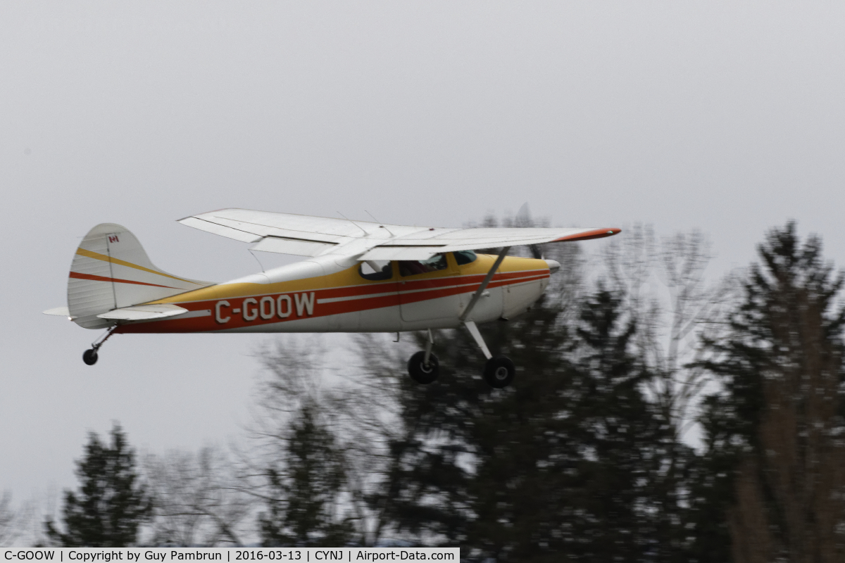 C-GOOW, 1952 Cessna 170B C/N 20420, Departing