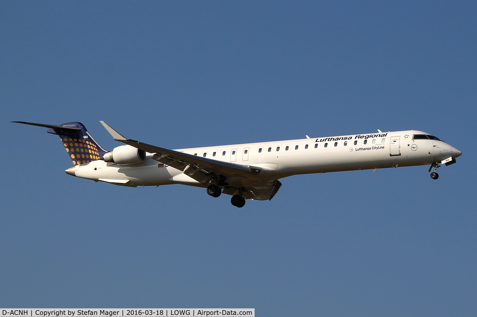 D-ACNH, 2009 Bombardier CRJ-900 NG (CL-600-2D24) C/N 15247, Lufthansa CRJ-900 @GRZ