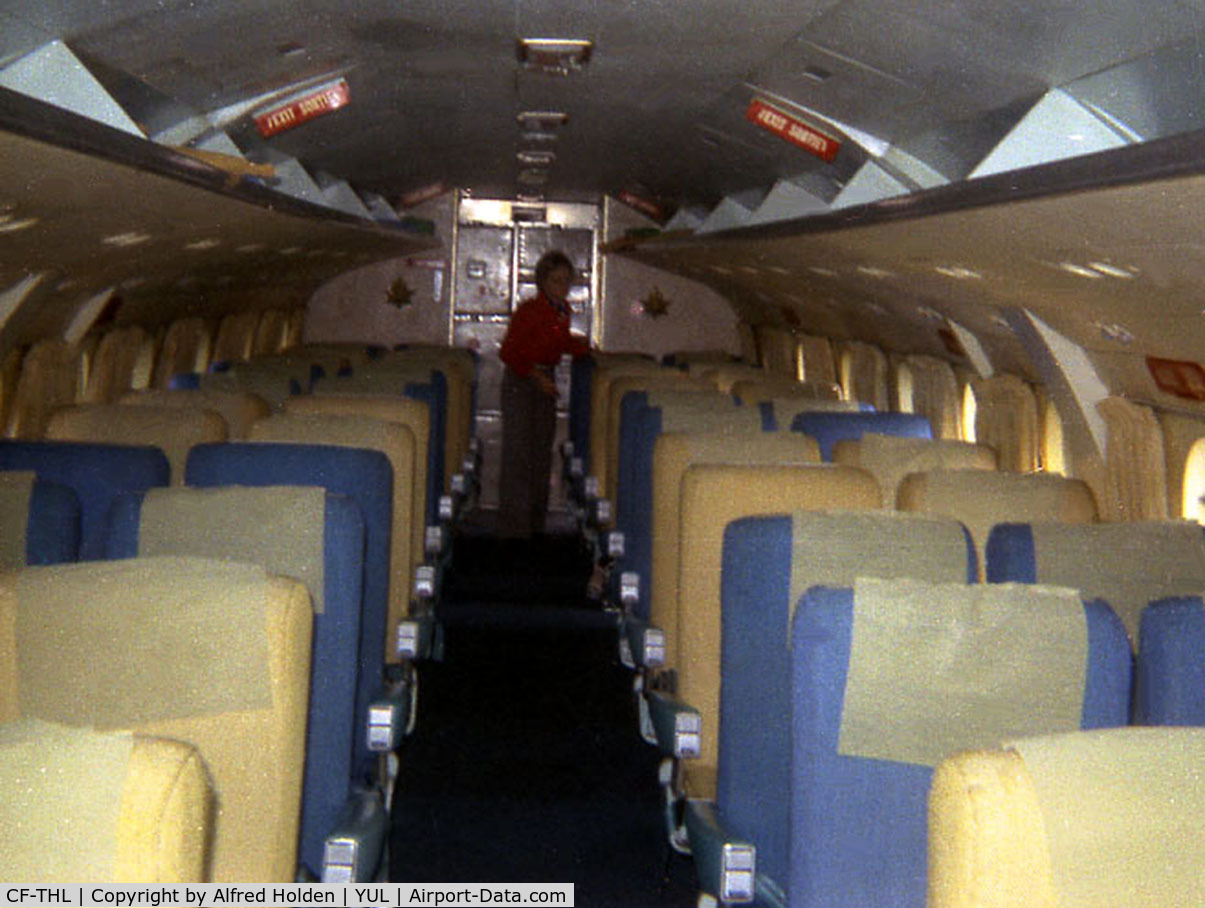 CF-THL, 1957 Vickers Viscount 757 C/N 272, Interior of CF-THL. 