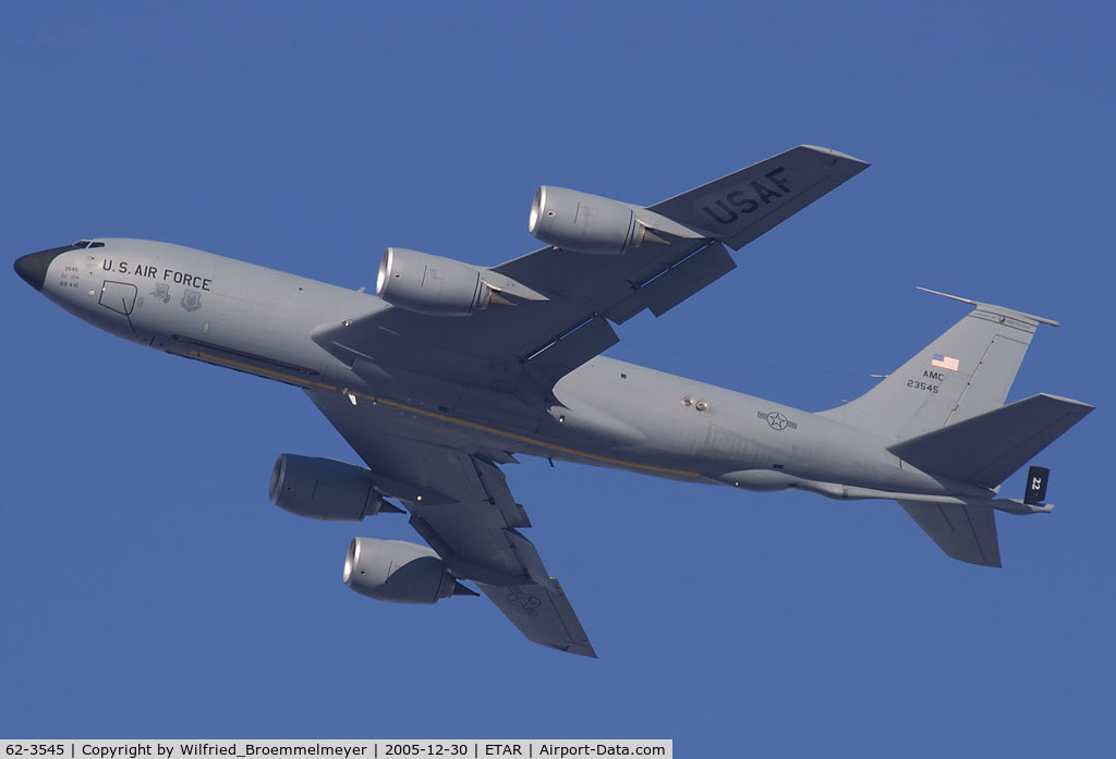 62-3545, 1962 Boeing KC-135R Stratotanker C/N 18528, My last picture for 2005 at Ramstein Air Base