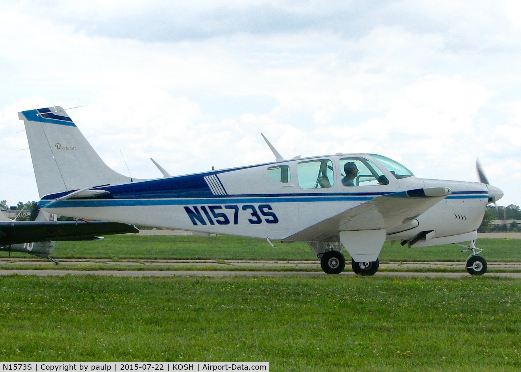 N1573S, 1962 Beech 35-B33 Debonair C/N CD-528, At AirVenture.