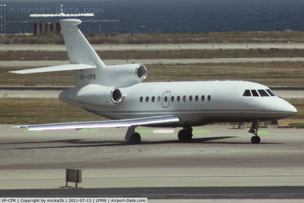 VP-CFR, 2004 Dassault Falcon 900EX C/N 134, Taxiing