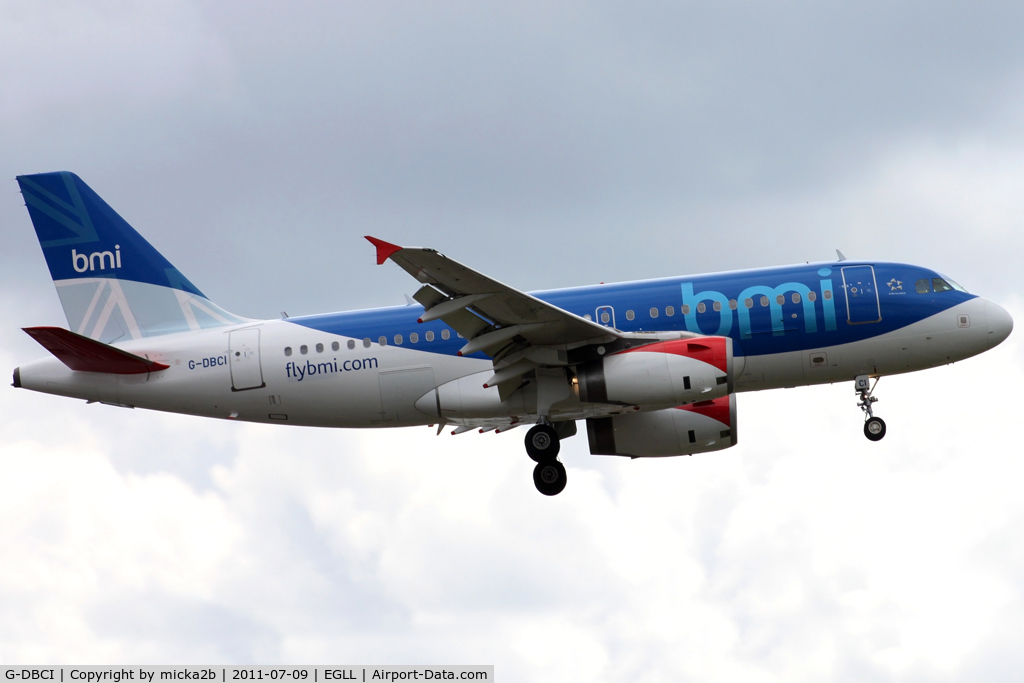 G-DBCI, 2006 Airbus A319-131 C/N 2720, Landing