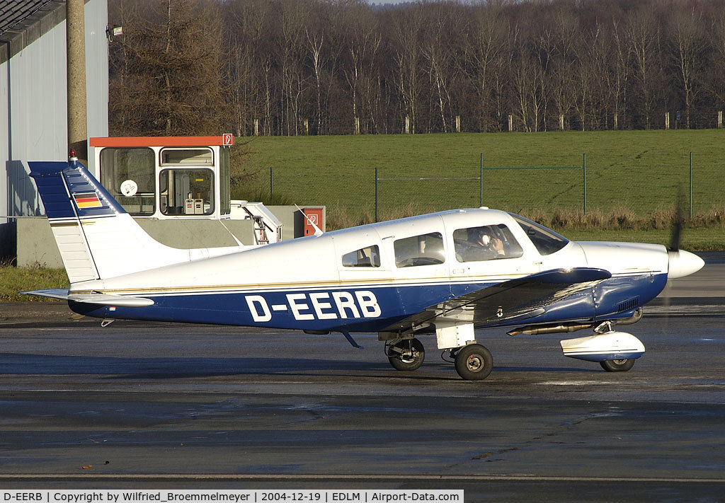 D-EERB, 1980 Piper PA-28-181 Archer II C/N 28-8090366, Aircraft crashed near Dortmund 2013-08-27.