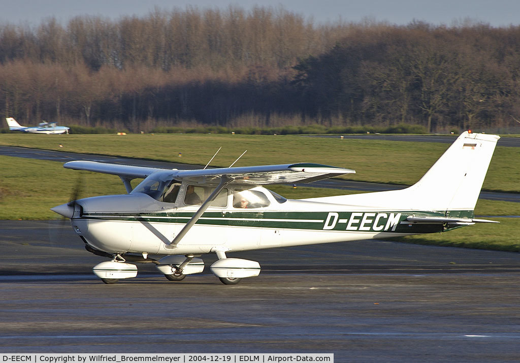 D-EECM, Reims F172M Skyhawk Skyhawk C/N 1444, Sunday afternoon sightseeing flight