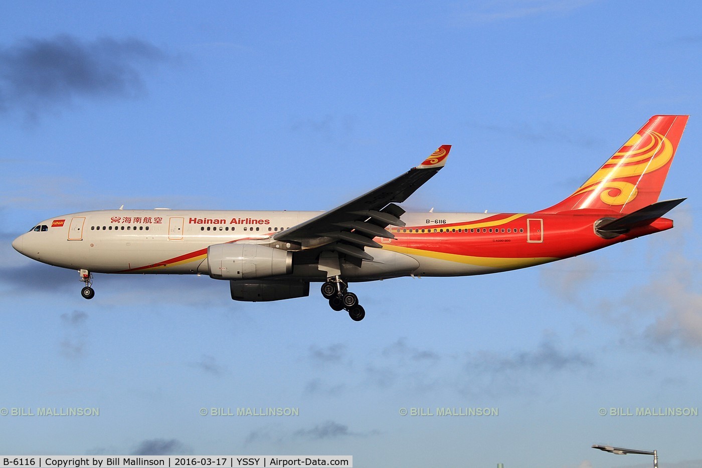 B-6116, 2007 Airbus A330-243 C/N 875, finals to 16R