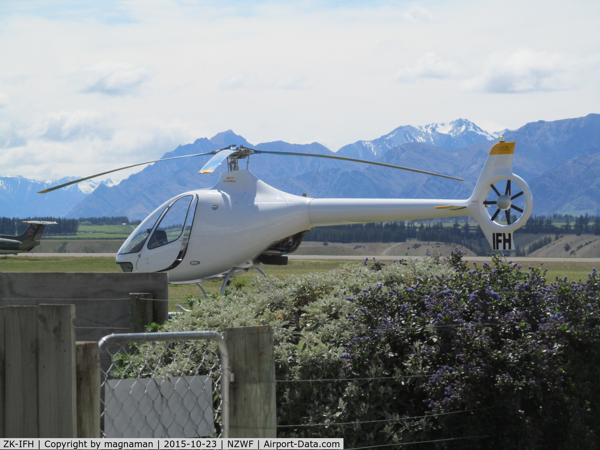 ZK-IFH, Guimbal Cabri G2 C/N 1102, new to NZ