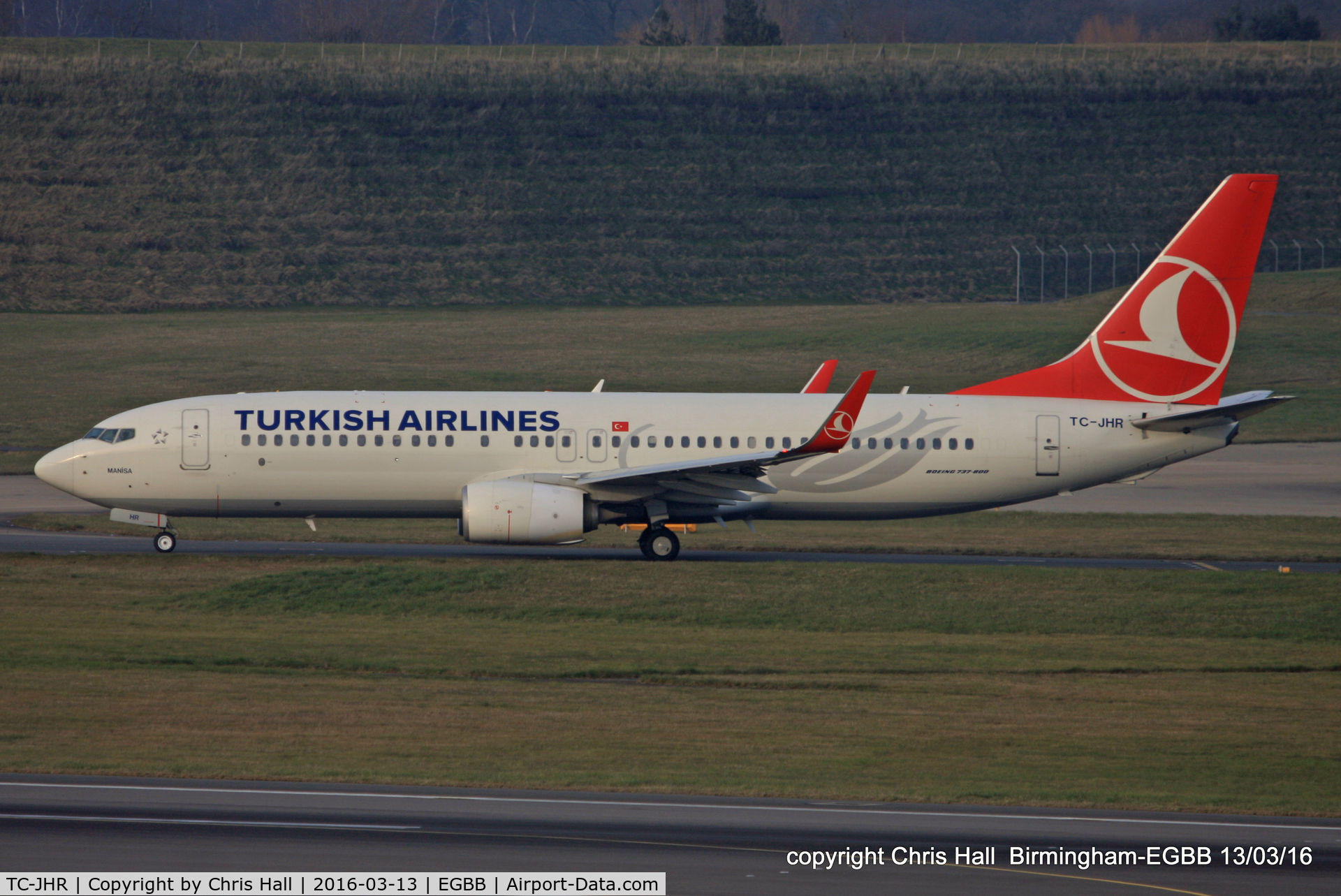 TC-JHR, 2013 Boeing 737-8F2 C/N 40989, Turkish Airlines