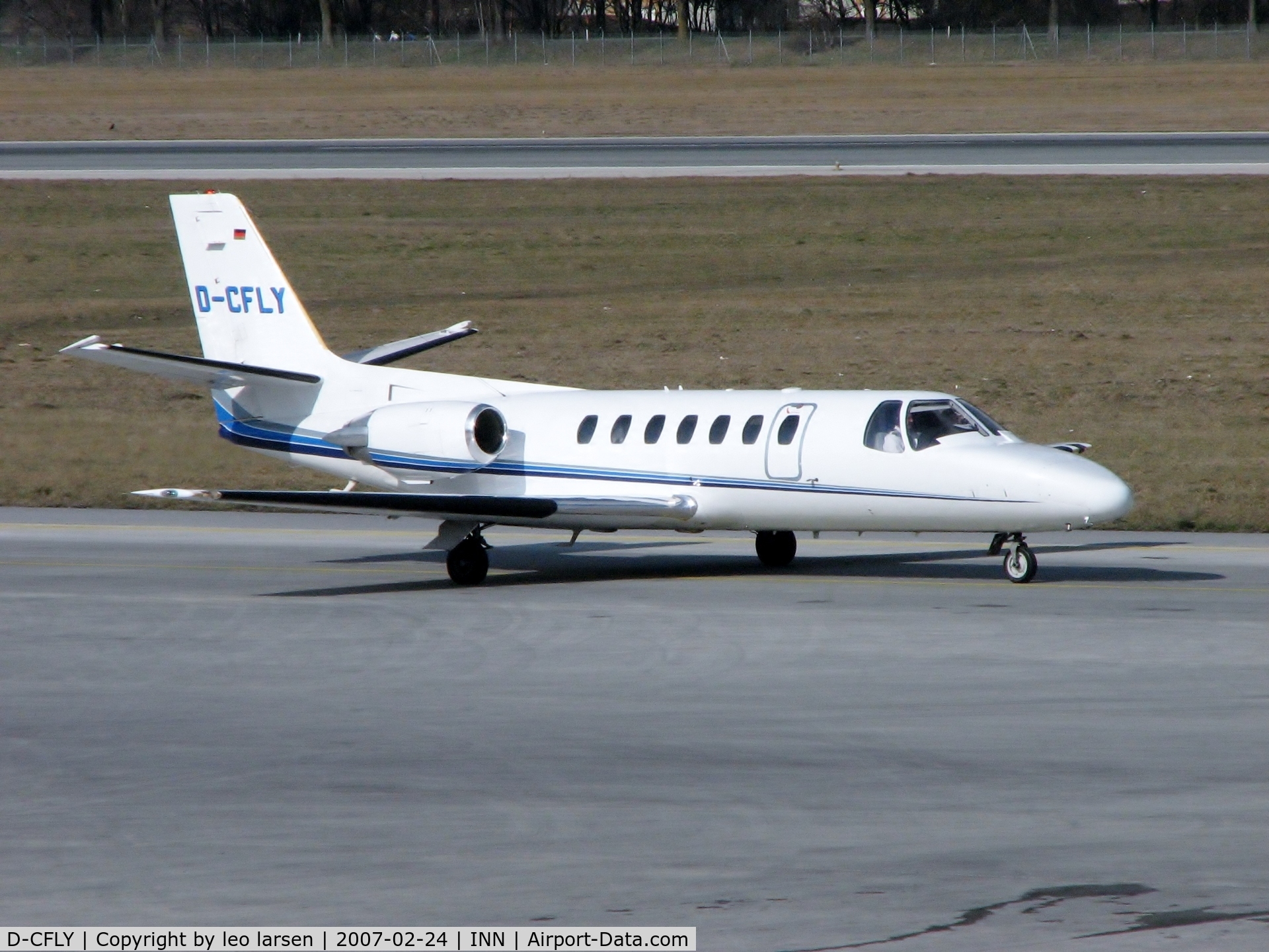 D-CFLY, 1991 Cessna 560 Citation V C/N 560-0145, Innsbruck 24.2.07