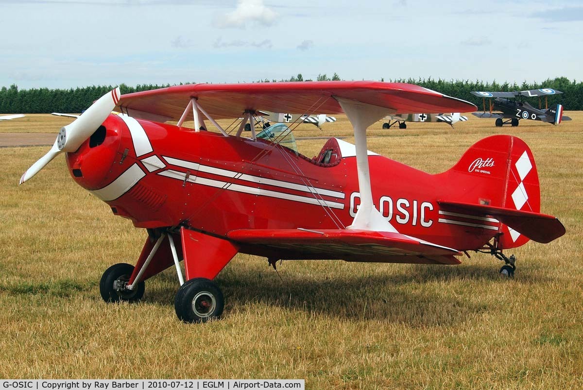 G-OSIC, 1977 Pitts S-1C Special C/N 1921-77, Pitts S-1C Special [1921-77] White Waltham~G 12/07/2010