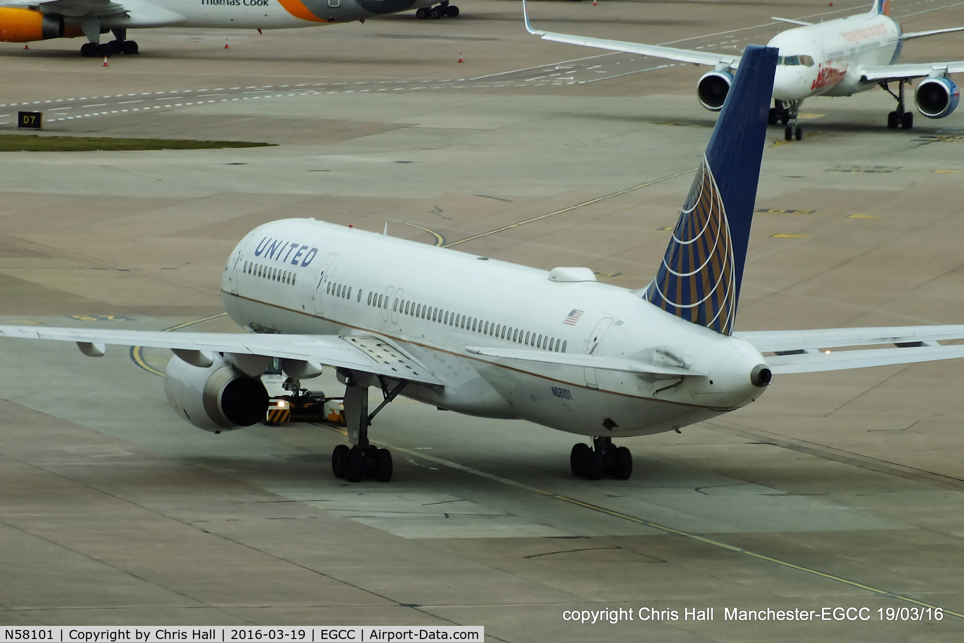 N58101, 1994 Boeing 757-224 C/N 27291, United