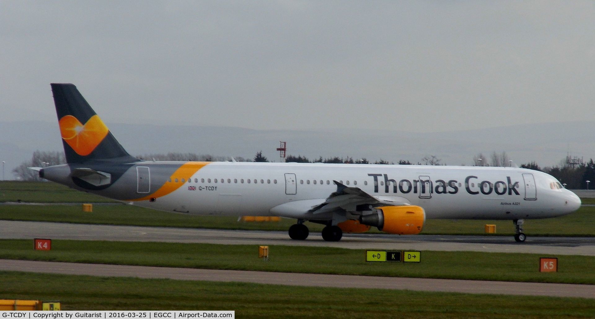 G-TCDY, 2002 Airbus A321-213 C/N 1881, At Manchester
