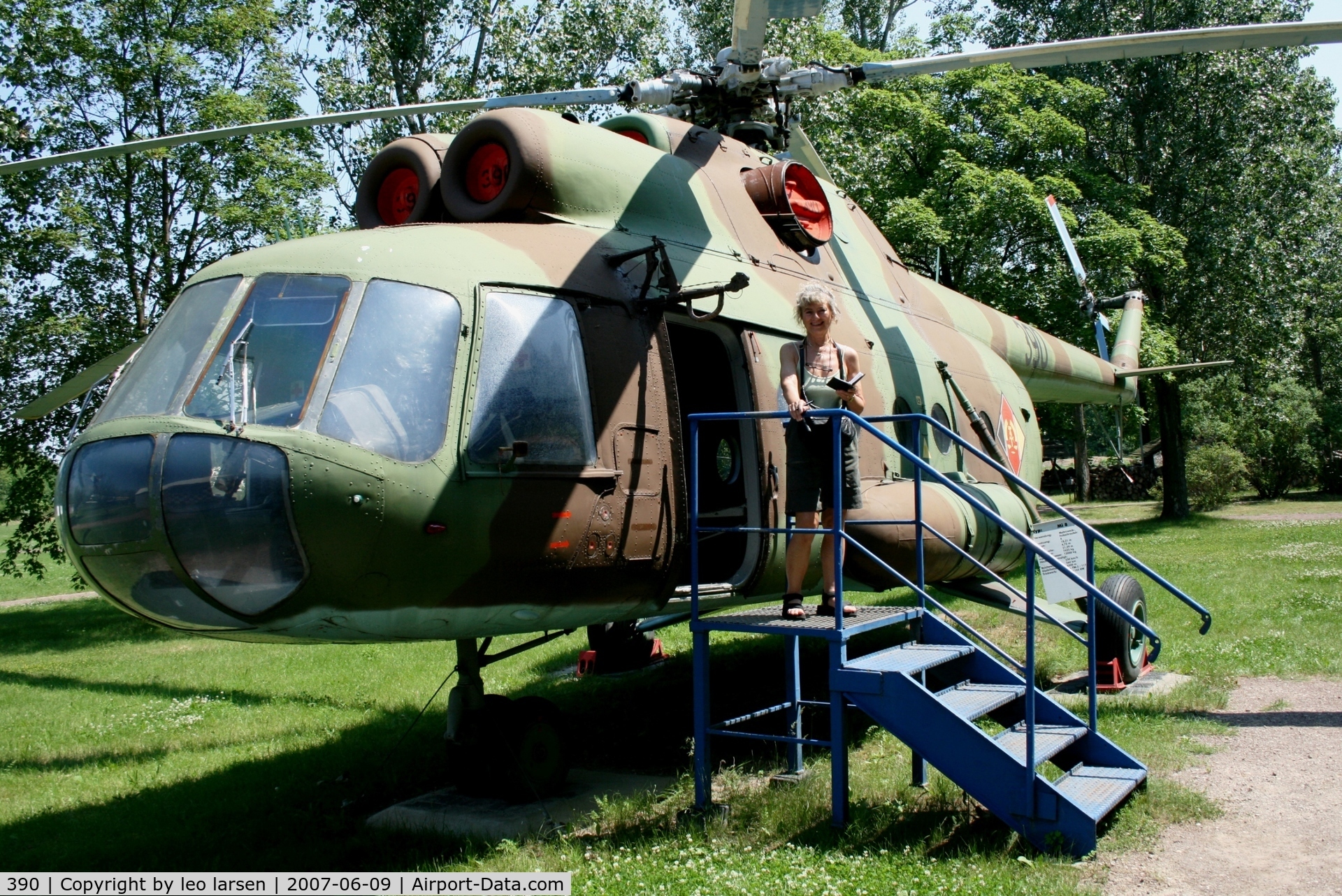 390, 1968 Mil Mi-8T Hip C/N 0223, Merseburg Museum 9.6.07
