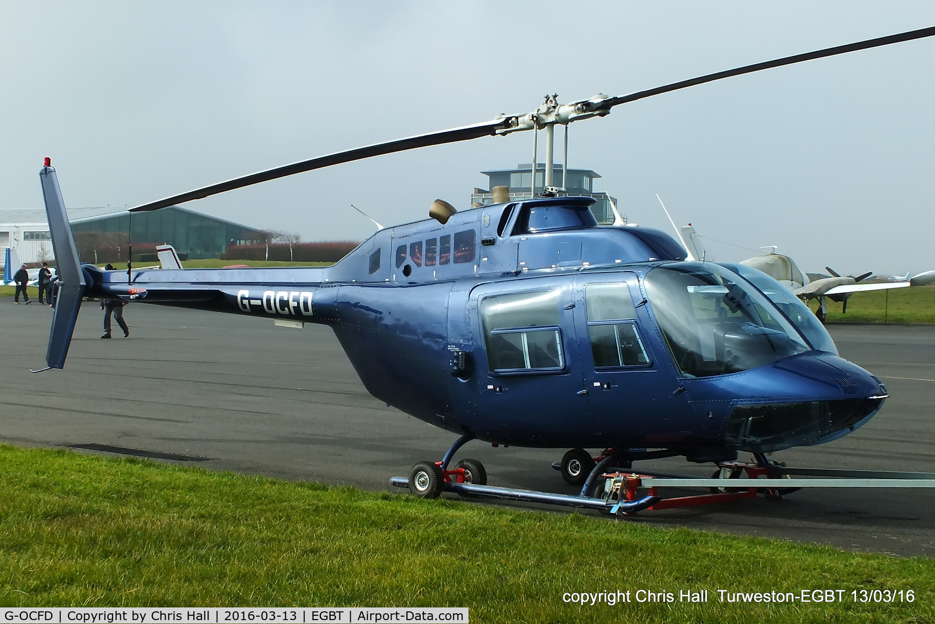 G-OCFD, 1980 Bell 206B JetRanger III C/N 3165, Turweston resident