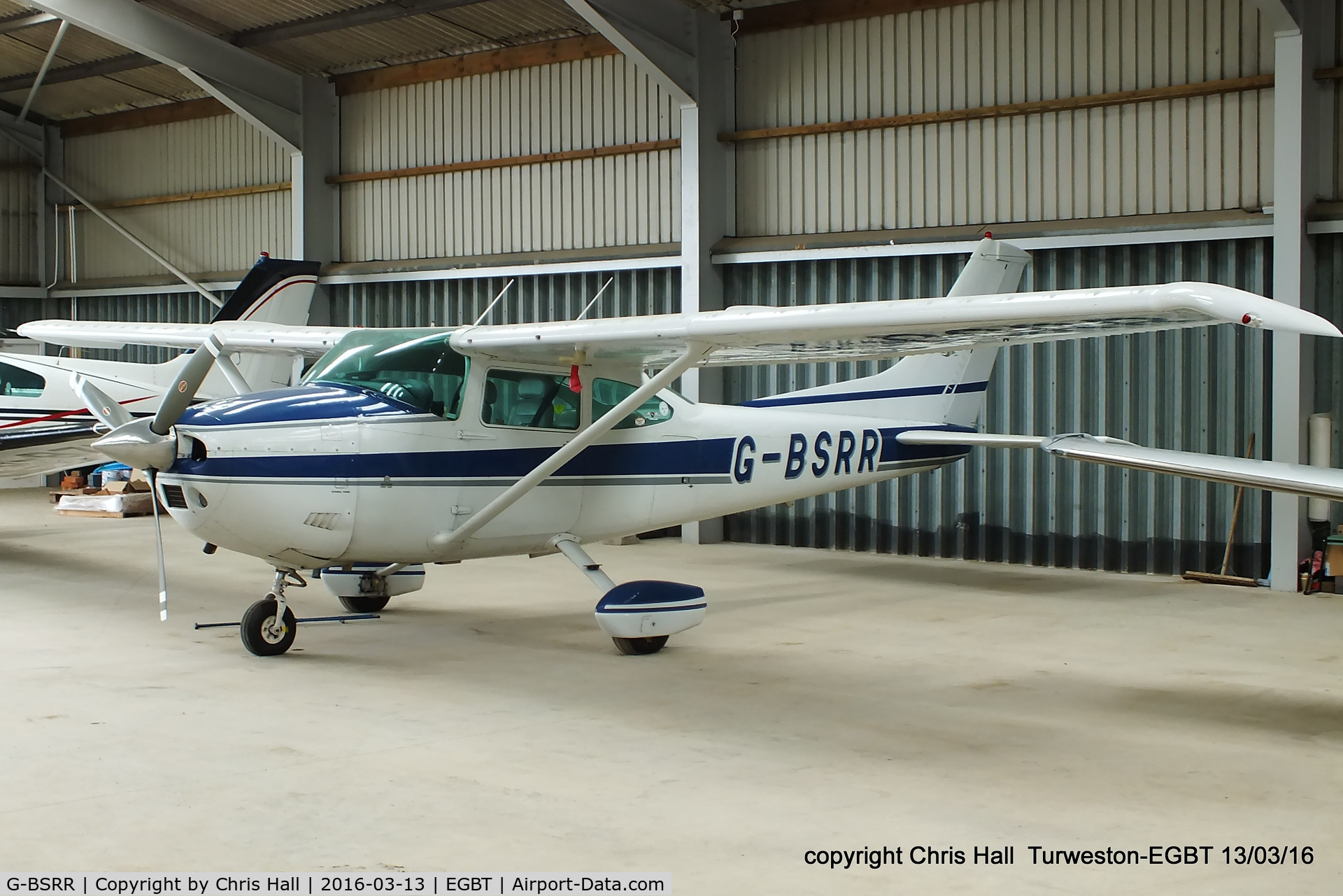 G-BSRR, 1979 Cessna 182Q Skylane C/N 182-66915, Turweston resident