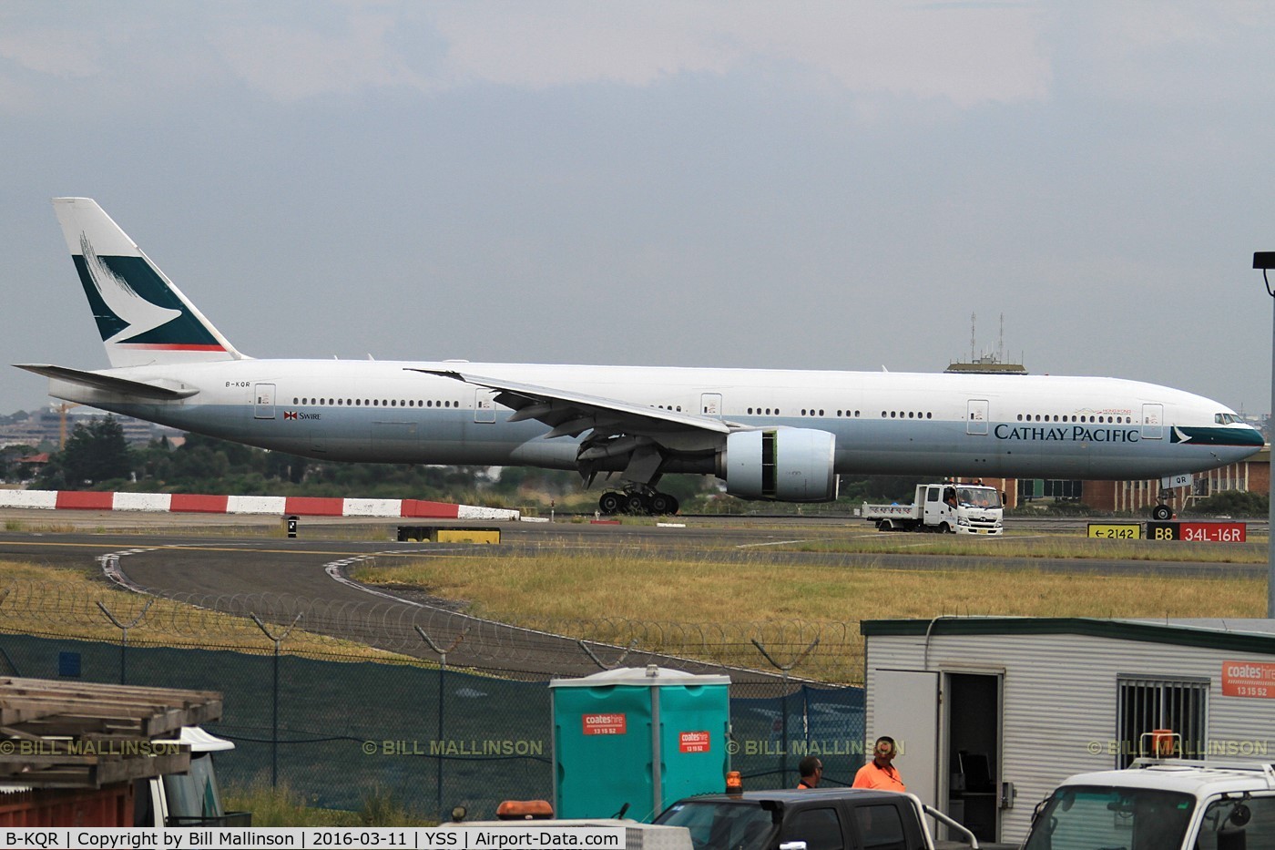 B-KQR, 2014 Boeing 777-367/ER C/N 41759, in from HKG