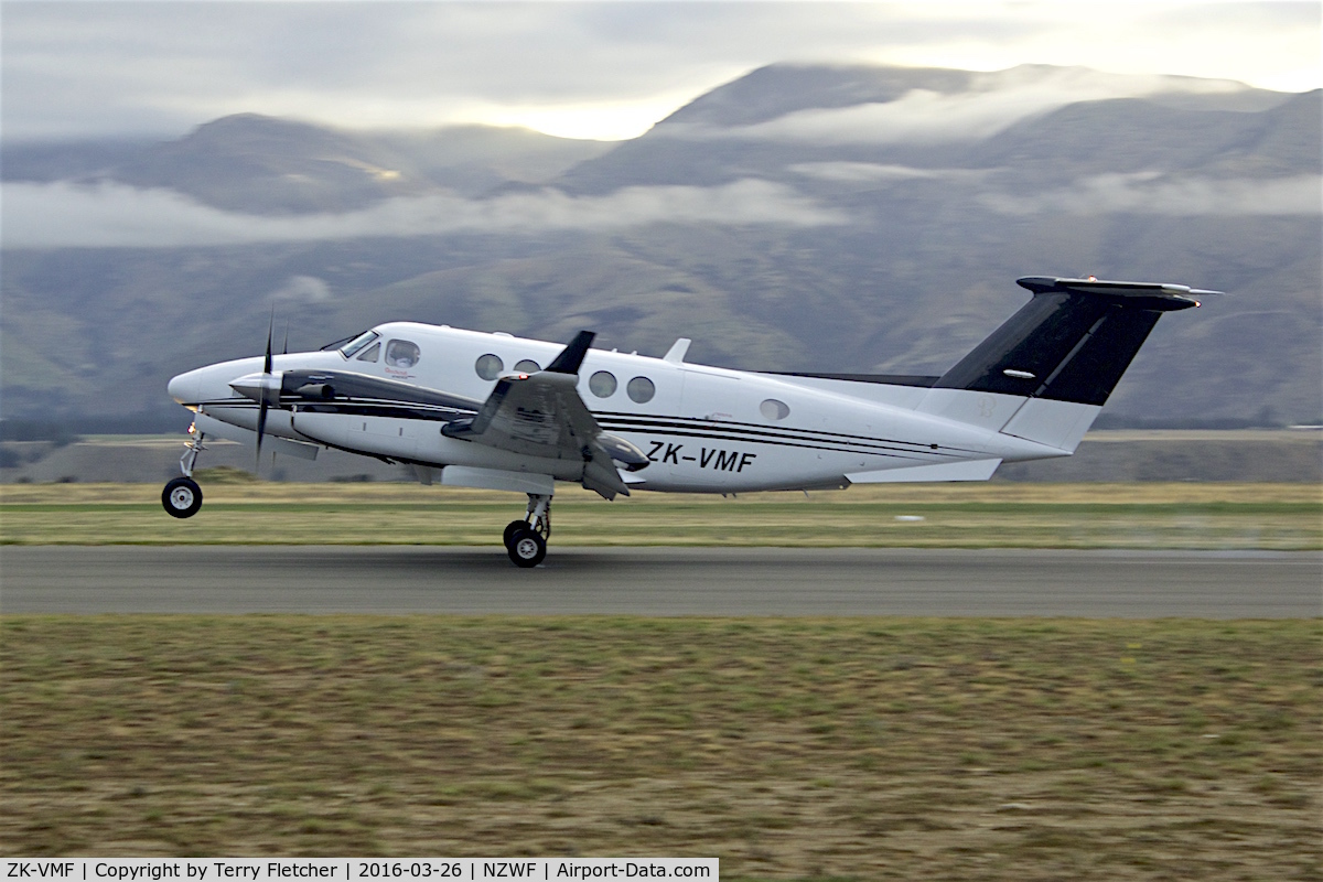 ZK-VMF, 2008 Hawker Beechcraft B200GT King Air C/N BY-57, At 2016 Warbirds Over Wanaka Airshow , Otago , New Zealand