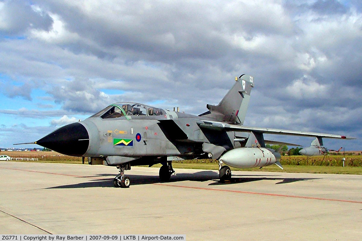 ZG771, 1991 Panavia Tornado GR.1 C/N 893/BT056/3440, Panavia Tornado GR.4T [BT056] (Royal Air Force) Brno-Turany~OK 09/09/2007