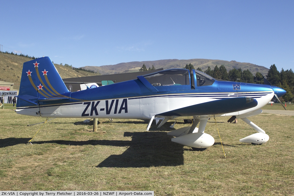 ZK-VIA, Vans RV-6A C/N 23401, At Wanaka